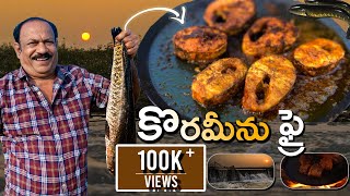 Korameenu fish fry  కొరమీను చేపల వేపుడు  MURREL FISH FRY  QUICK AND EASY FISH FRY  viral meen [upl. by Fulvi]