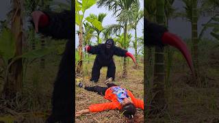 Dangerous Gorilla Monster Attacks Humans [upl. by Risser716]