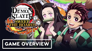 Demon Slayer Kimetsu no Yaiba Sweep the Board  Official Game Overview Trailer [upl. by Newnorb]