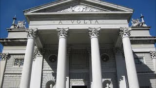 Como  Museo Alessandro Volta Tempio Voltiano [upl. by Enilehcim]