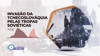 Hoje na História  20 Ago 1968  Invasão da Tchecoslováquia Pelas Tropas Soviéticas [upl. by Akcimahs]