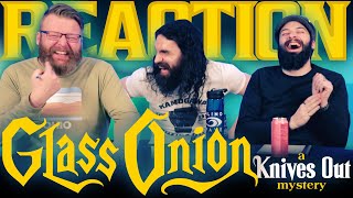 Glass Onion A Knives Out Mystery  MOVIE REACTION [upl. by Hartfield]