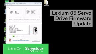 Flashing Firmware on Lexium 05 Servo Drives  Schneider Electric Support [upl. by Bamby]