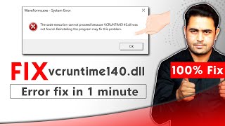 how to fix vcruntime140dll missing error windows 11  fix vcruntime140dll windows 7891011 [upl. by Delwyn635]