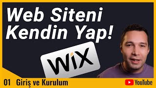 WIX İle Kolay Web Sitesi Yapmak  WIX Site Kurma Rehberi  Bölüm 1 [upl. by Daenis691]