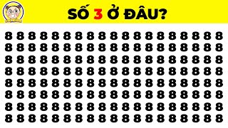 Xem Ngay 20 Câu Đố Tinh Mắt Chỉ Dành Cho Người Có Đôi Mắt 1110 Mới Có Thể Tìm Ra Đáp Án caudo [upl. by Bove]