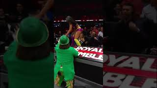 Hornswoggle chases after Zelina Vega Short [upl. by Quiteria]