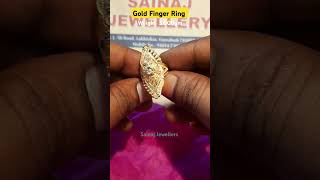 Letest Gold Finger Ring 🌌 gold goldjewellery shortvideo viralvideo shorts [upl. by Gimble]