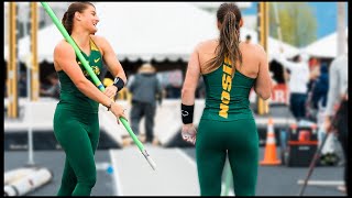 sports highlight NDSU womens pole vault [upl. by Woodall669]