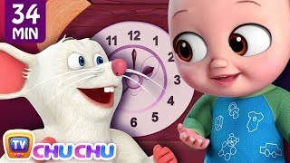 Hickory Dickory Dock  More ChuChu TV Baby Nursery Rhymes amp Kids Songs [upl. by Shanney]