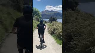 Wanaka Lake bike ride￼ [upl. by Mcquoid]