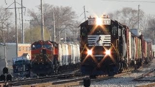 Trains in Madison County IL [upl. by Terrag432]