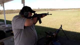 Firing the 223 Valmet SemiAuto Assault Rifle [upl. by Gillead]