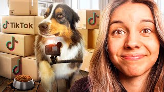 JAI ACHETÉ TOUS LES OBJETS TIKTOK POUR CHIENS  Arnaque ou pas  🐶 [upl. by Cyndie]