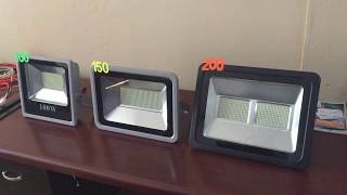 REFLECTORES DE 100W150W Y 200W UNBOXING 3 [upl. by Milstone]