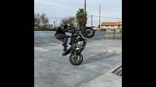 KAWASAKI Z650 STUNT  Jason Britton [upl. by Arataj]