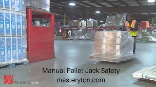 Manual Pallet Jack Safety  Training Course [upl. by Zilada319]