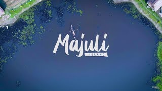 Majuli Island  Assam  Travel video  Drone footage shot on Dji Mavic air [upl. by Elazaro]