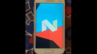 Android 711 Nougat On Samsung Galaxy Grand GTI9082 via Lineage OS [upl. by Saxena467]