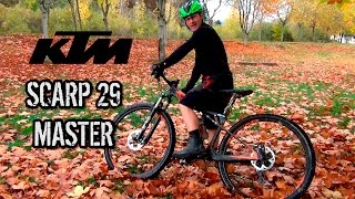 Probando la preciosa KTM Scarp 29 Master [upl. by Ytsrik]