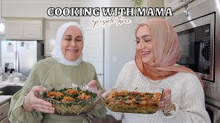 COOKING WITH MAMA Episode Three Making Harra bi Isbaou حراء باصبعه [upl. by Tehc12]