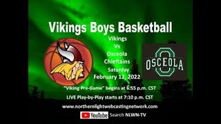 Colfax Viking Boys vs Osceola [upl. by Majka]