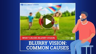 What Causes Blurry Vision Blurred Vision or Cloudy Vision [upl. by Aicak]