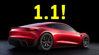 2024 tesla roadster 060 mph in 11 seconds [upl. by Ernald]