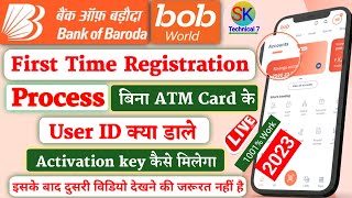 bob world registration without debit card  bob world activation key without atm card  bob world [upl. by Mckay255]