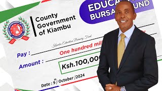 Disbursement of bursary [upl. by Ed]