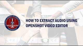 How to Extract Audio From Video Using OpenShot Video Editor [upl. by Naimed]