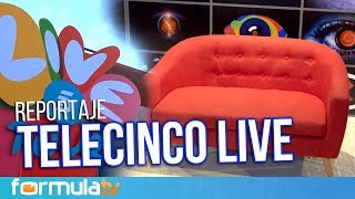 Telecinco Live Así es la exposición con los platós de GH LQSA Sálvame Aída… [upl. by Epul]