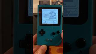 Game Boy Pocket LCD IPS modded running “Super Mario Land 2” trough EZFLASH Junior [upl. by Mirella963]