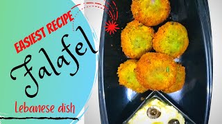 FALAFEL RECIPE LEBANESE DISH [upl. by Ellesig151]