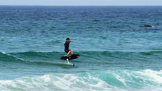 session raws hydrofoil surfing in summertime cornwall [upl. by Aelat]