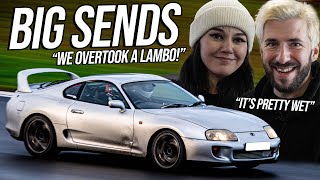 DESTROYING SUPERCARS ON TRACK IN MY MK4 SUPRA [upl. by Onnem]