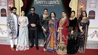 Heeramandi  Manisha Koirala Richa Chadha Sanjeeda Fardeen Khan Sonakshi Sanjay Leela Bhansali [upl. by Elson]