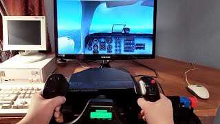 Первый взгляд Saitek Flight Yoke System PRO [upl. by Anem430]