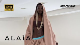 Défilé ALAÏA PrintempsÉté 2025  New York Fashion Week [upl. by Irish]