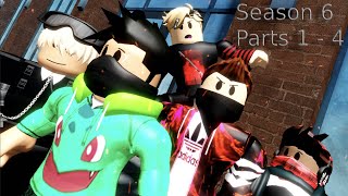 ROBLOX Bully Story 🎶 Season 6  Parts 1  4 [upl. by Ivel]