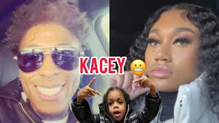 NBA Youngboy son Goes off on mom Jania quotGet Off Kaceyquot 😬😂😂 Funny Tiktok live [upl. by Caneghem631]