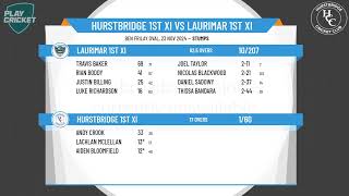 Hurstbridge 1st XI v Laurimar 1st XI [upl. by Englebert]