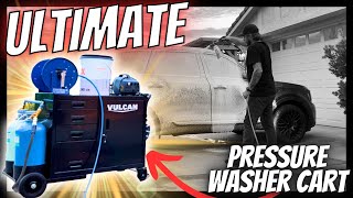 DIY PRESSURE WASHER CART WITH SPOT FREE WATER  HOME CAR DETAILING [upl. by Elberta]