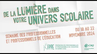 DE LA LUMIÈRE DANS VOTRE UNIVERS SCOLAIRE [upl. by Akiehsal]