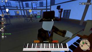 Diamond Eyes  Everything Roblox Piano [upl. by Aissatsana]