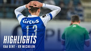 🎬 Samenvatting KAA Gent  KV Mechelen 12 MD21 JPL [upl. by Nithsa]