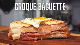 CROQUE BAGUETTE Mme amp Mr  FOOD IS LOVE [upl. by Bosch]