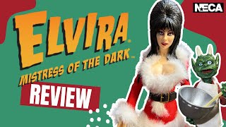 EC’s Holiday Reviews  neca Elvira’s Scary XMas [upl. by Garrott]