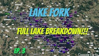 Lake Fork 2022  Full Lake Breakdown  Find the Bass FAST [upl. by Evin]