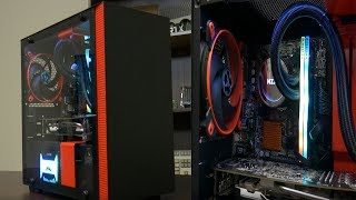 550 2019 Gaming PC Mini ITX [upl. by Zoarah]